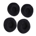 thumbnail image 1 of 4pcs almohadillas para el oído, auriculares de Terciopelo y espuma auriculares aurices de reemplazo de cojines para het s200bt sj33 esw9 esw10 es10 ATH sj series ath e series, 1 of 7