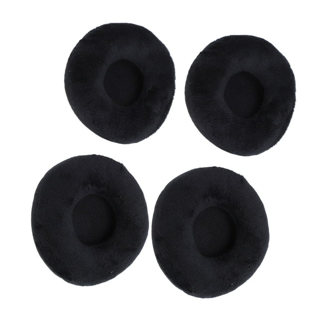 4pcs almohadillas para el oído, auriculares de Terciopelo y espuma auriculares aurices de reemplazo de cojines para het s200bt sj33 esw9 esw10 es10 ATH sj series ath e series