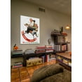 thumbnail image 5 of Marmont Hill "Gramps on Rocking Horse" by Norman Rockwell Painting Print on Canvas, 5 of 7