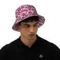 thumbnail image 6 of Kdxio Reflective Bucket Hat - Orchids Flowers Print Bucket Hat for Men,Women, 6 of 9