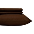 thumbnail image 1 of Royal's Striped Chocolate 500-Thread-Count 5pc Split-King Bed Sheet Set 100-Percent Cotton, Sateen, Deep Pocket, 1 of 2