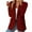 Black, variant on PVCS Trendy Jackets for Women Clearance Solid Button Suit Coat Long Sleeve Hatless Casual Coat/Jacket L