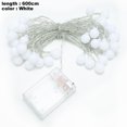 thumbnail image 2 of Mini luces LED navideñas de 19,6 pies y 40 piezas, alimentadas por batería para interiores y exteriores, jardines, patios y vacaciones, 2 of 5