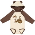 thumbnail image 3 of Inktastic Cute and Cuddly Ball Python snake Boys or Girls Long Sleeve Baby Bodysuit, 3 of 5