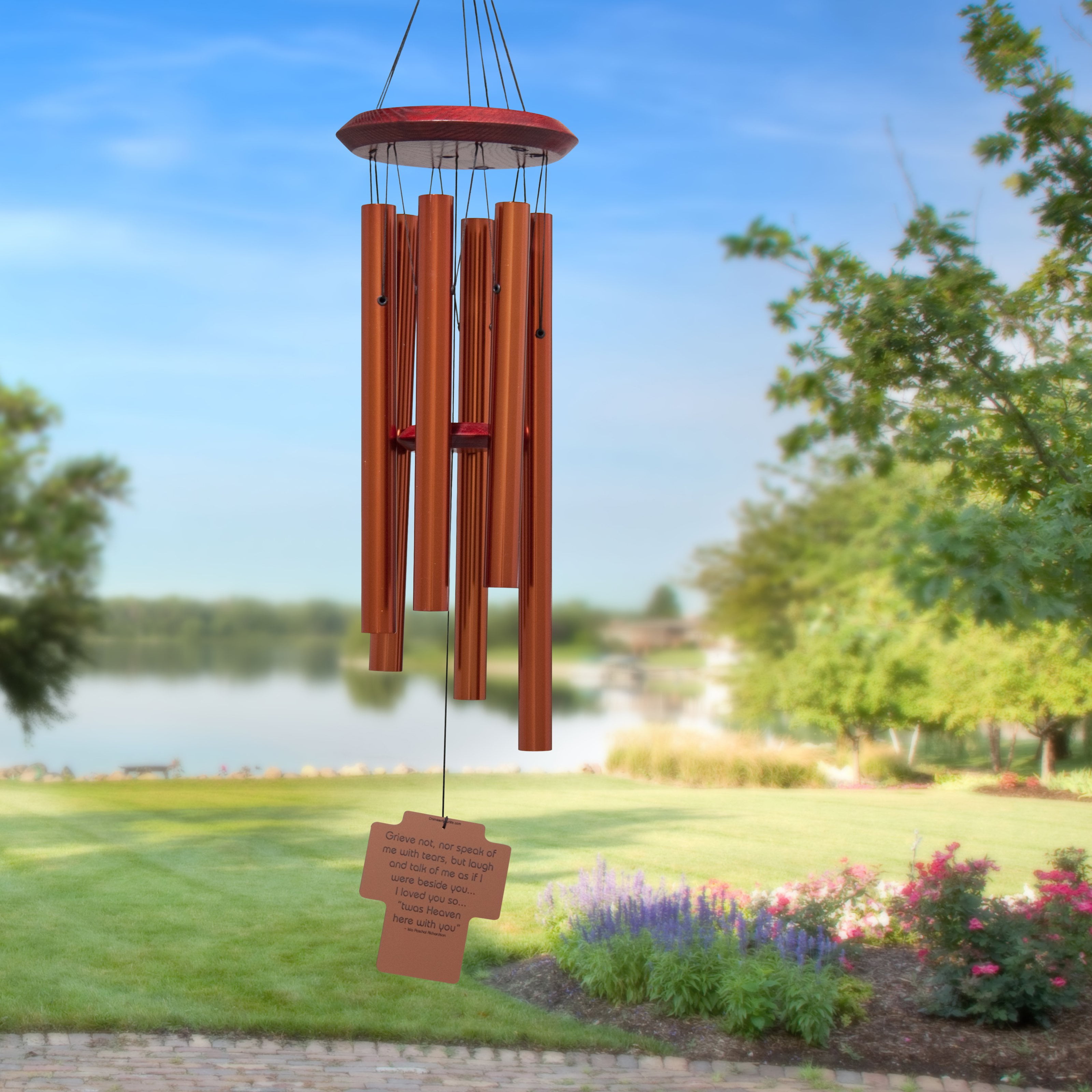 Chimes Of Your Life Grieve Not Cross Memorial Wind Chime Chimes Of Your Life Grieve Not Cross Memorial Wind Chime Com