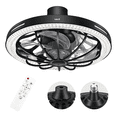thumbnail image 2 of Ventilador De Luz Con Mando A Distancia  Lab.G, Negro, 2 of 5