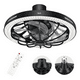 thumbnail image 2 of Ventilador De Luz Con Mando A Distancia  Lab.G, Negro, 2 of 5
