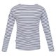 thumbnail image 5 of Regatta - Camiseta Clarabee de Rayas de Manga Larga para Niños/Niñas (Marino), 5 of 6