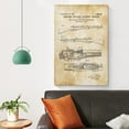 thumbnail image 4 of Vintage M1 Garand Rifle Gun Patent Posters & Prints Picture Print Canvas Poster Wall Paint Art Posters Decor Modern Home Artworks Gift 12x18inch(30x45cm), 4 of 6