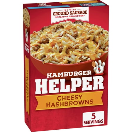 UPC 016000413399 product image for Hamburger Helper  Cheesy Hash Browns  5.5 oz box | upcitemdb.com