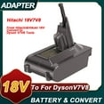 thumbnail image 1 of Adaptador de batería V6/V7/V8 para Dyson (SV04, SV03, SV09, DC59, DC58, DC62, V6 Animal/Motorhead/Slim), compatible con Craftsman 20V/V20 Li-ion. Repuesto para aspiradora inalámbrica., 1 of 5