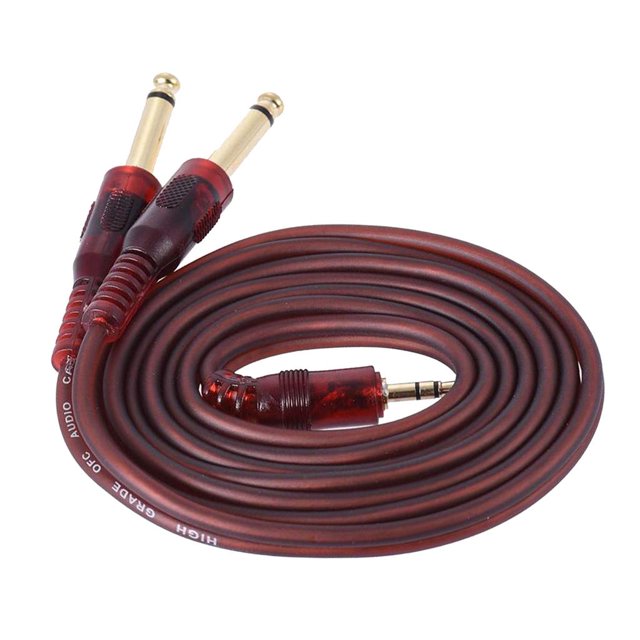 Cable De Audio Conector Esté De 3,5 Mm Para Doblar Cable De Mezclador De Computadora De 6, Sunnimix Línea de interconexión de audio