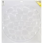 Clear Plastic Stepping Stone Mold 16" Ro
