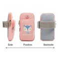 thumbnail image 1 of Estuche para teléfono con brazalete de dibujos animados para teléfonos inteligentes dentro de 5.5 pulgadas (ciervo rosa), 1 of 8