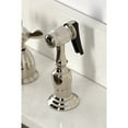 thumbnail image 3 of Kingston Brass KB1798BEXBS 8" to 16" Widespread Kitchen Faucet with Brass Sprayer, SN, 3 of 7