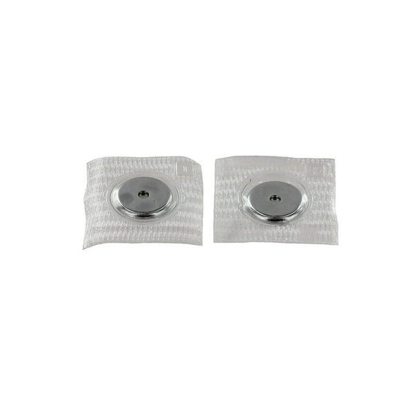 Sew-in Round Magnetic Snap, Plastic Cover