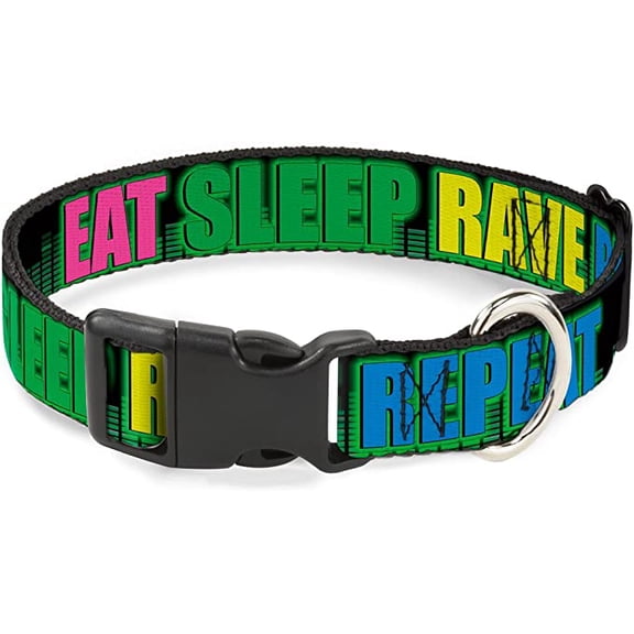 buckle down buckle-down pet plastic clip dog collar
