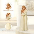 thumbnail image 4 of Mother Daughter Figurines, Gifts for Mom from Daughter, Resin Hand-Painted Mother Daughter Gift, 4 of 8