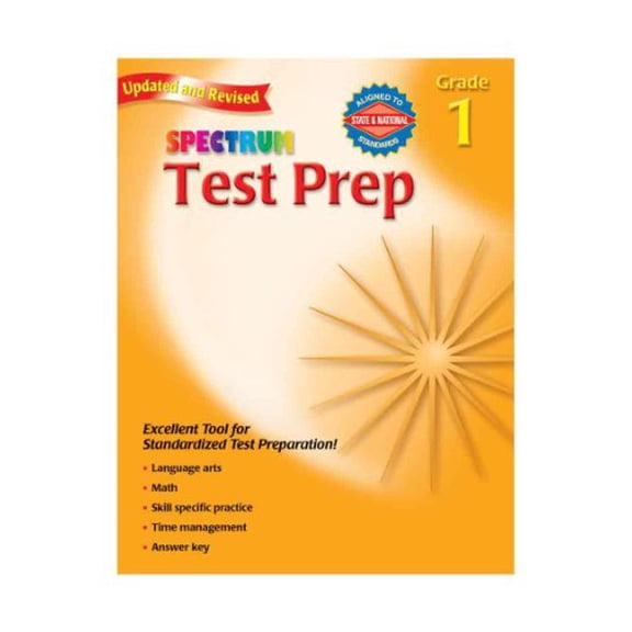 Pre-Owned Test Prep, Grade 1 (Spectrum) (Paperback) 0769681212 9780769681214