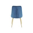 thumbnail image 2 of Topline Home Furnishings Velvet Side Chair with Gold Legs, 2 of 6