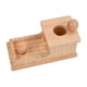 thumbnail image 1 of Juego de juguetes de madera para bebés, caja de permanencia de objetos para clasificar colores y formas para niños de 6 a 12 meses 1 2 cuadrado, 1 of 9