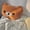 brown, variant on 44cm Cute Rilakkuma Plush Toy Back Support Detachable Cover Bedside Large Pillow Comforter Washable Sleeping Pillow Gifts