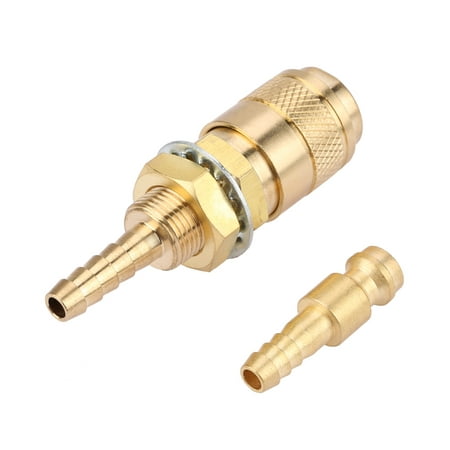 

Water Cooled And Gas Adapter Lightweight Quick Fitting Hose Connector M6 For Welding Torch Mig Tig Welder Torch