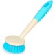 thumbnail image 4 of 3pcs Bowl Cleaning Brush Long Handle Brush Kitchen Brush Multifunction Brush, 4 of 5