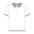 thumbnail image 6 of Real School Uniforms Toddler Short Sleeve Fem-Fit Polo 68000, 6 of 6