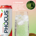 thumbnail image 3 of Phocus Caffeinated Sparkling Water Strawberry Kiwi, 3 of 7