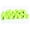 Chartreuse, variant on Slotted Tungsten Beads for Fly Tying - 100 Pack