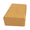 thumbnail image 2 of Yoga Block Cork Wood Yoga Brick Soft High Density Yoga Block to Support Poses, 2 of 8