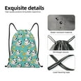 thumbnail image 4 of Sikiie Panda Bathing Drawstring Backpack Drawstring Bags, Draw String Back Bag for Sports, Gym, Travel, Swimming, Beach-Small, 4 of 6