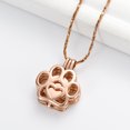 thumbnail image 3 of Pet Cremation Jewelry For Ashes For Dog/Cat Paw Stainless Steel Memorial Locket Urn Necklace Inside Mini Case Keepsake Cremation Jewelry Women Men, 3 of 9