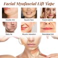 thumbnail image 3 of EELHOE-Cinta de estiramiento Facial miofascial, cinta de estiramiento Facial antiflacidez, para barbilla, cara en forma de V, cinta de estiramiento Facial transpirable,2 piezas, 3 of 10