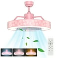 thumbnail image 1 of Costway 23" Ceiling Fan W/LED Light Adjustable Color 3 Speeds Remote Control, 1 of 9
