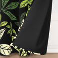 thumbnail image 4 of Tchckioa Modern Leaves Blackout Curtains,42x63 Inch Privacy Protection Grommet Drapes for Apartment,Set of 2, 4 of 6