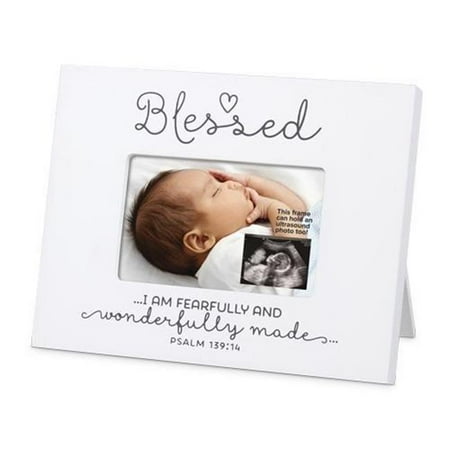 Lighthouse Christian Products 173147 Frame Mini Mdf Blessed Baby Sonogram