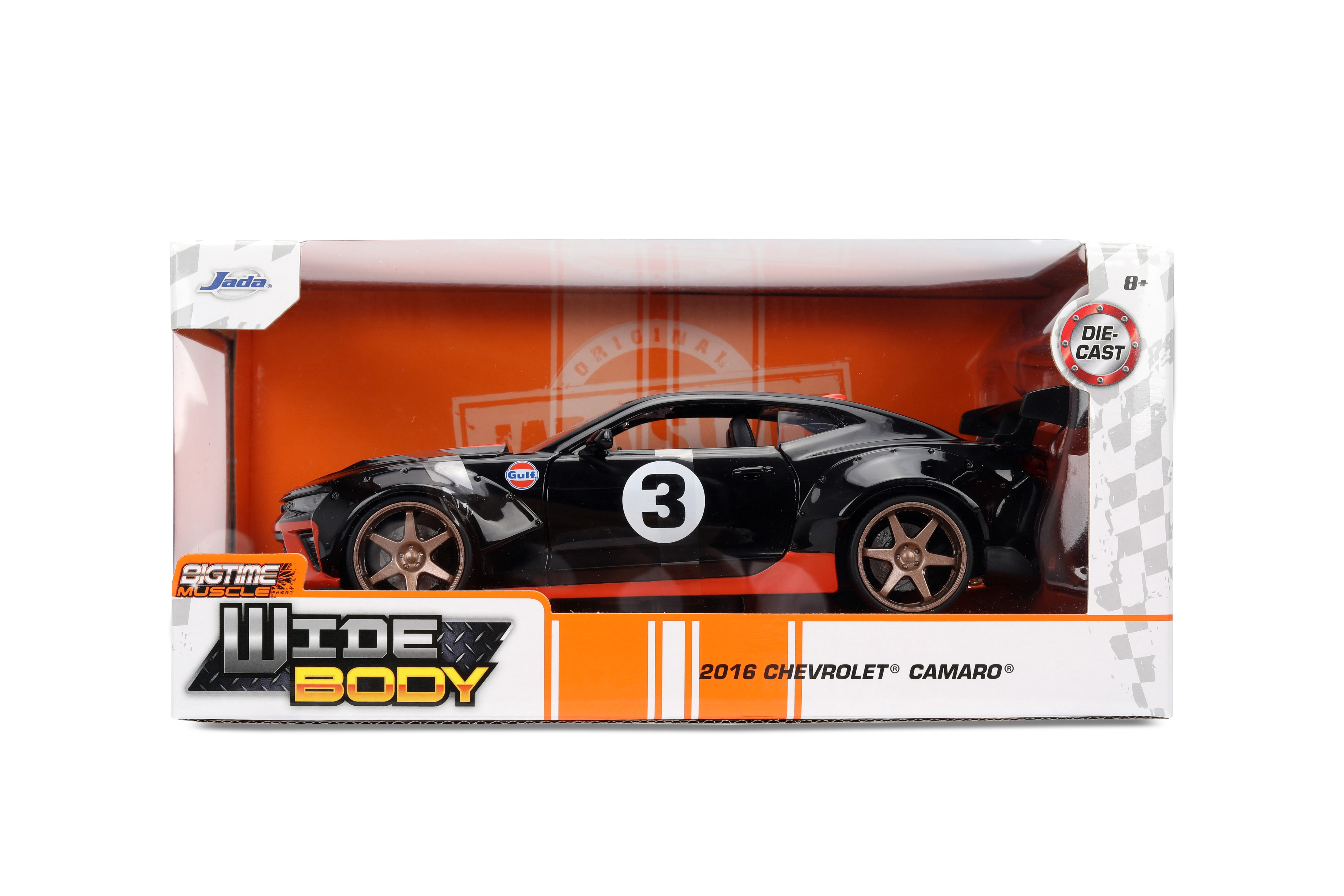 Jada Toys 1:24 Scale 2016 Chevy Camaro SS Widebody Car Toy Play