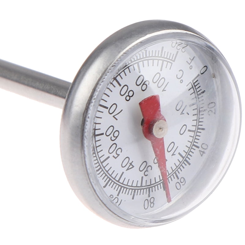 Stainless Steel Soil Thermometer 127mm Stem Display 0-100 Degrees Celsius Rj3 