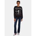 thumbnail image 5 of The Nightmare Before Christmas Women's Light Up Sweatshirt, 5 of 6