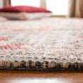 thumbnail image 5 of SAFAVIEH Saffron Alvina Distressed Area Rug, Beige/Red, 8' x 10', 5 of 5