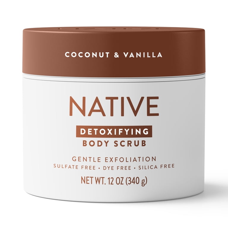 Native Detoxifying Body Scrub, Coconut & Vanilla, 12 oz photo 8