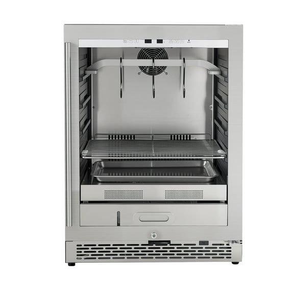 KFFKFF 99 LBS Dry Aging Fridge for Steaks, Meat Aging Refrigerator with Accurate Temperature and Humidity Regulation, Freestanding or Built-In Beef Aging Unit for Home, Kitchen, Restaurant, and Hotel