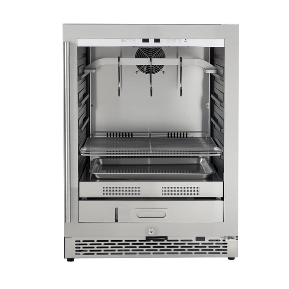 KFFKFF 99 LBS Dry Aging Fridge for Steaks, Dry Ager Refrigerator for Meat with Precise Temperature & Humidity Control, Freestanding & Under Counter Beef Aging Machine