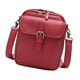 thumbnail image 2 of Bolso bandolera retro ligero unisex multiusos para viajes y deportes al aire libre rojo, 2 of 8