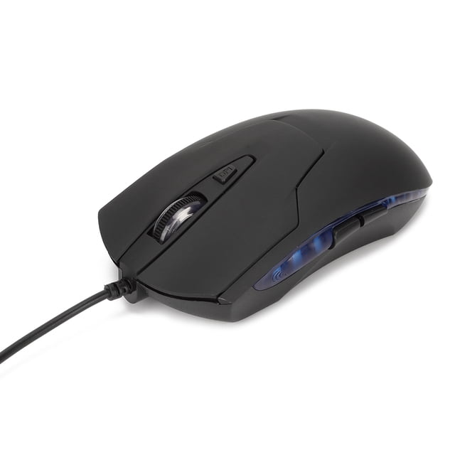 Wired Mouse, Ergonomic Design Nonslip Wheel Type C Office Mouse Adjustable DPI For Office