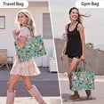 thumbnail image 6 of Large Capacity Tote Bag,German Shepherd Dog and Flower Handbag Fashion Luxury Tote Bag,15.7"x13"x 5.1" Inches,Laptop Compatible, 6 of 6