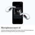 thumbnail image 4 of Auriculares abiertos Nothing Ear (abiertos) con ganchos blancos, 4 of 6