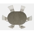 thumbnail image 4 of Jofran Telluride Contemporary Rustic Farmhouse Seven Piece Counter Height Dining Table Set, 4 of 12
